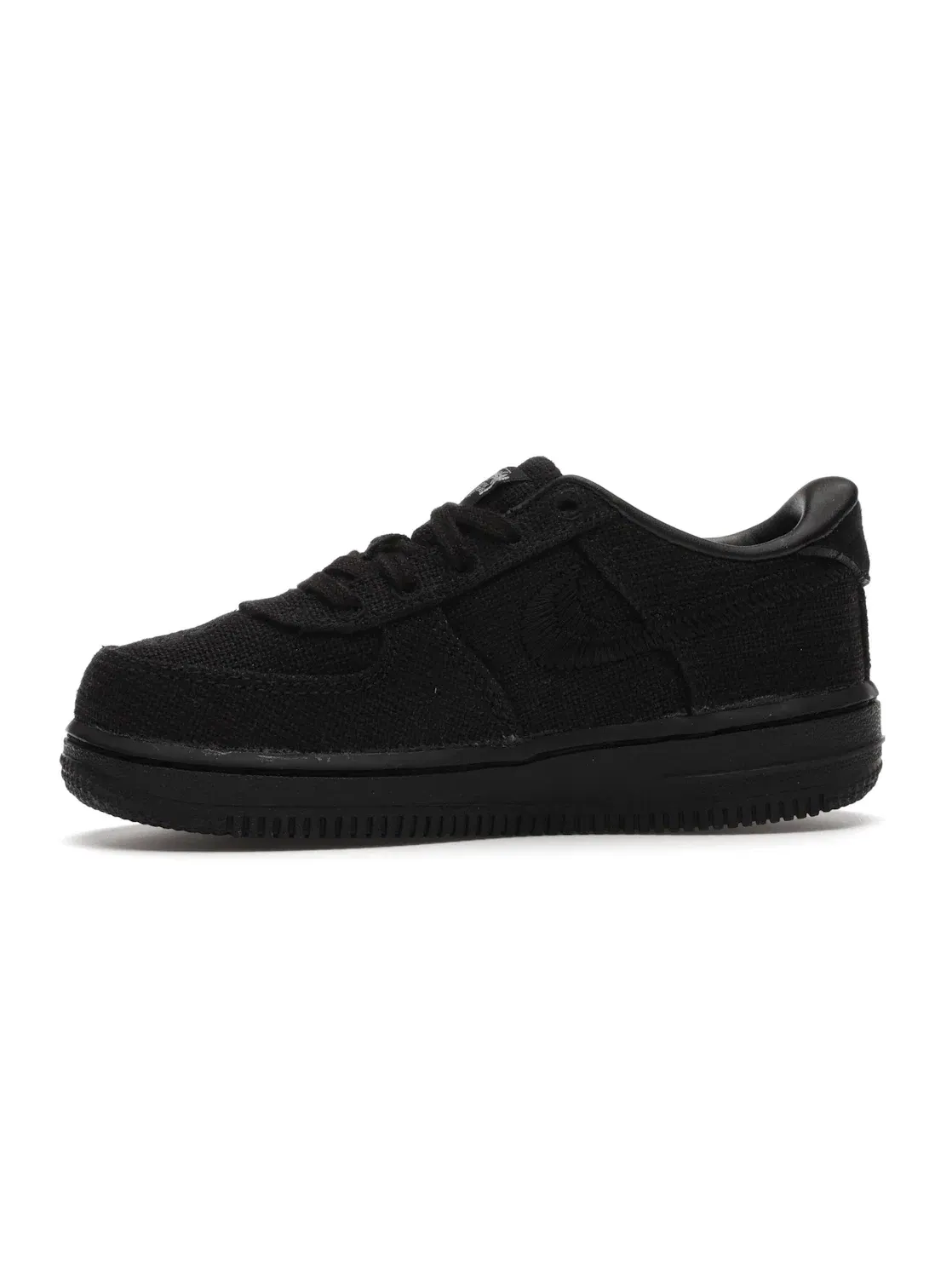Детские кроссовки Lifestyle Nike Air Force 1 Low — изображение 3 из 4, черный/черный/черный