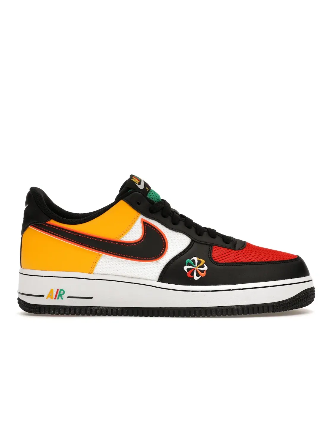 Мужские кроссовки Lifestyle Nike Air Force 1 Low — изображение 1 из 4, белый/черный-зеленый