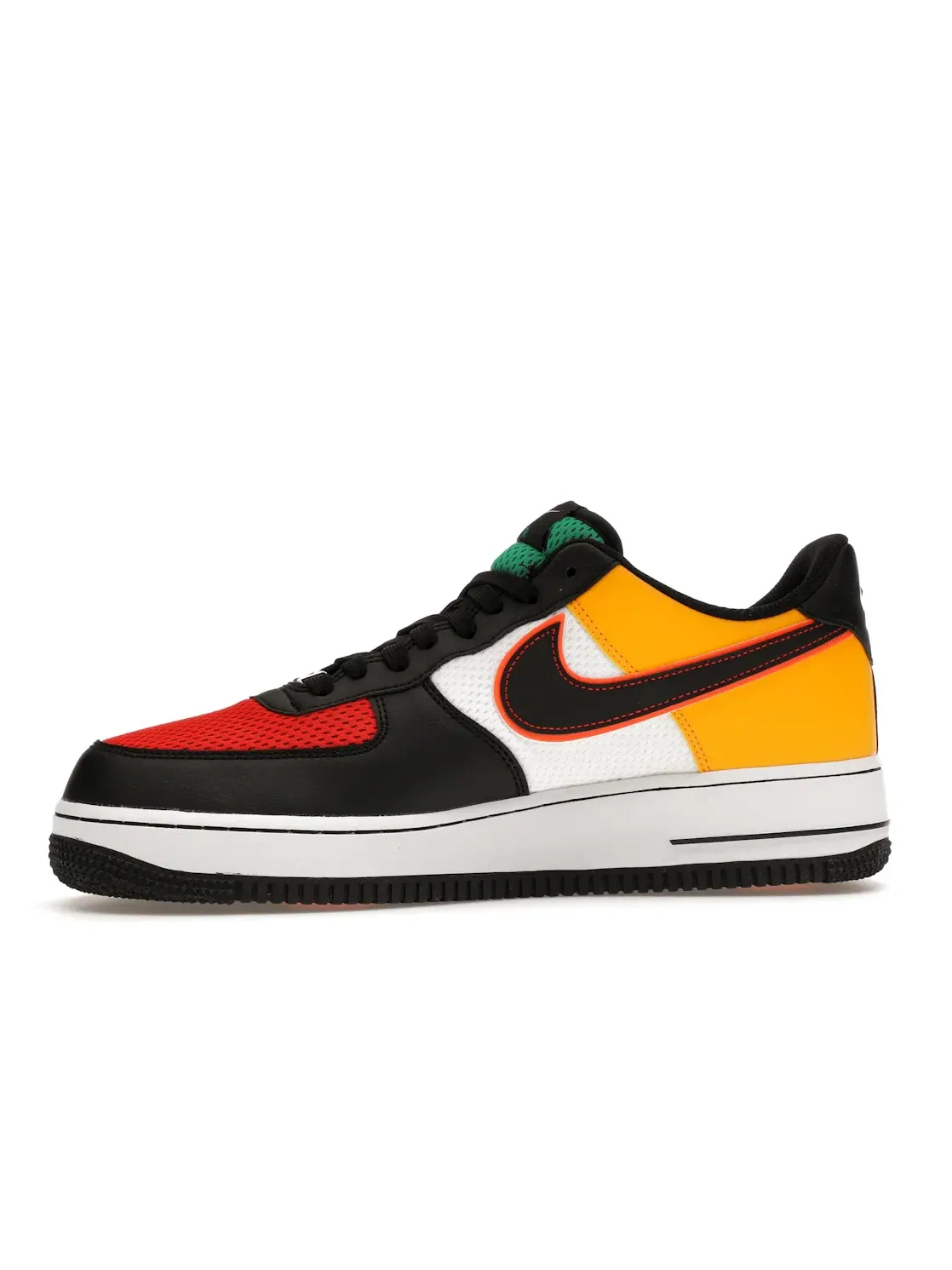 Мужские кроссовки Lifestyle Nike Air Force 1 Low — изображение 3 из 4, белый/черный-зеленый