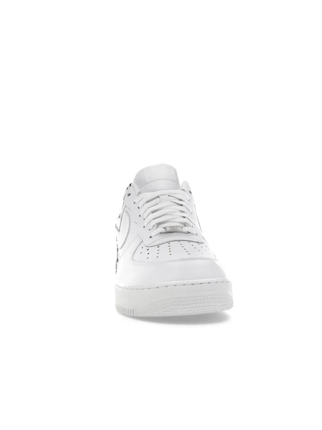Мужские кроссовки с принтом Nike Air Force 1 Low Supreme Comme des Garcons Shirt — изображение 2 из 4, белый/белый-белый