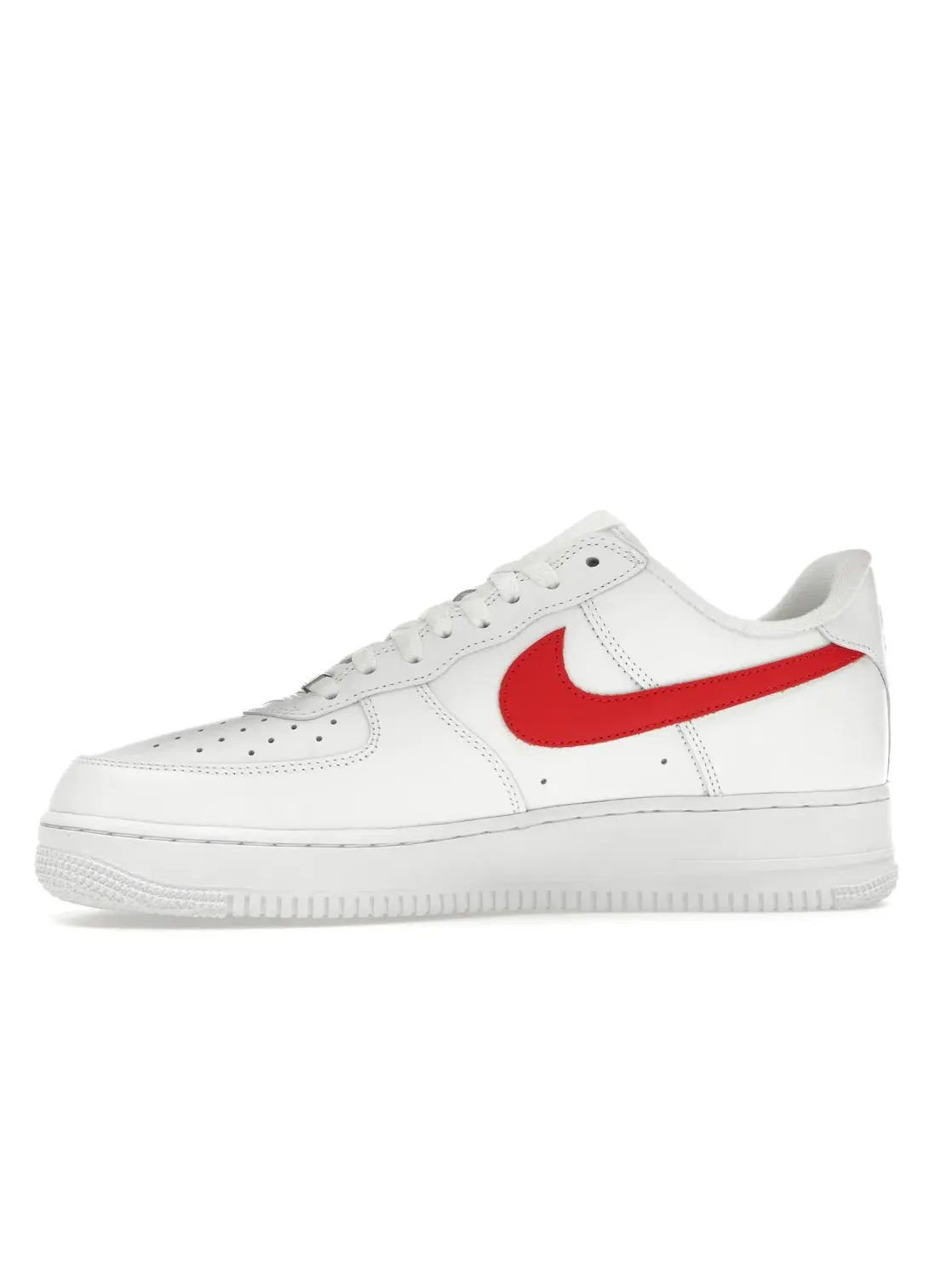 Мужские кроссовки lifestyle с принтом Nike Air Force 1 Low Supreme Shanghai Nike — изображение 3 из 4, белый/красный/белый
