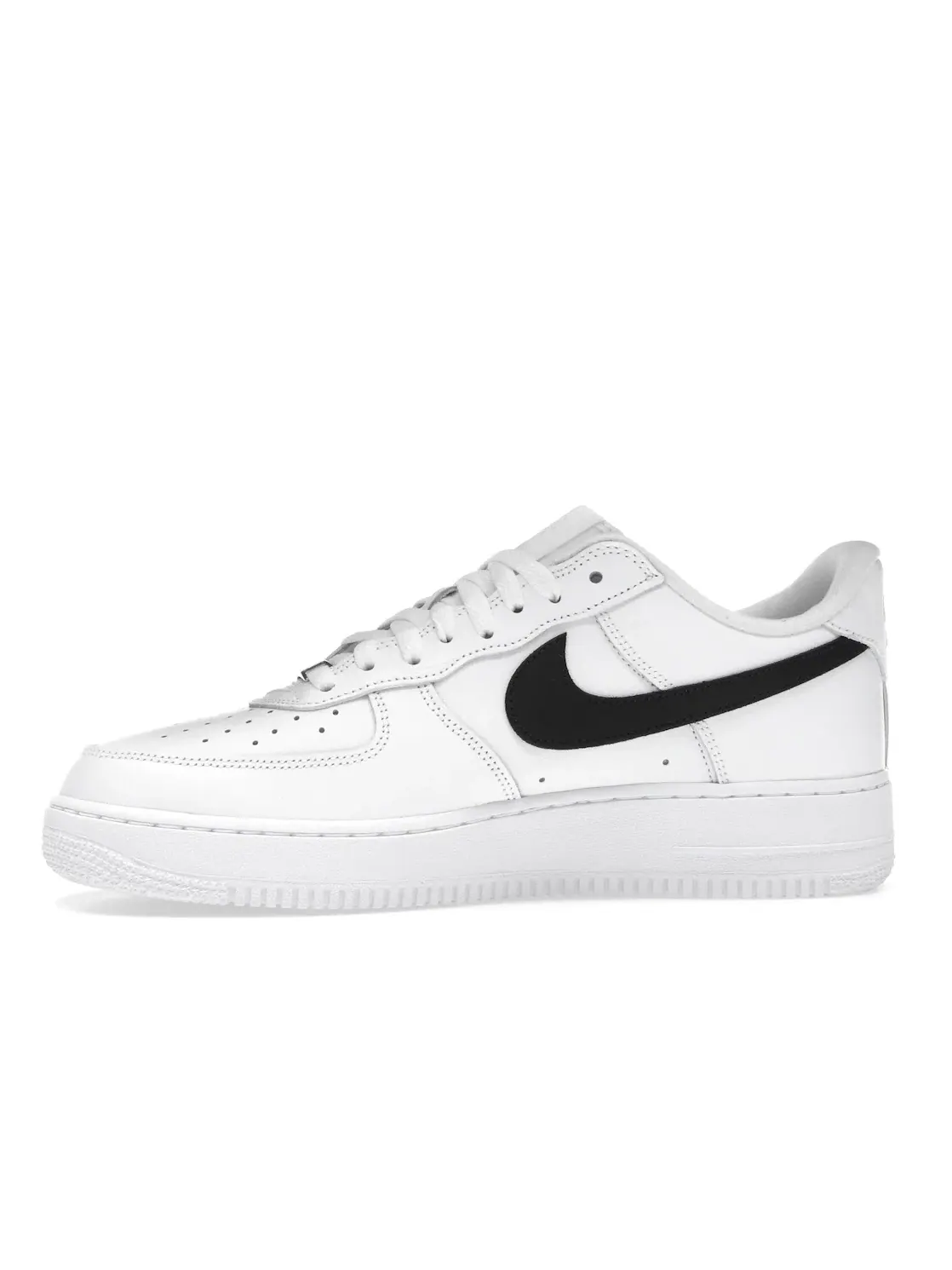 Мужские кроссовки кожаные Supreme Nike Air Force 1 Low — изображение 3 из 4, белый/черный/белый