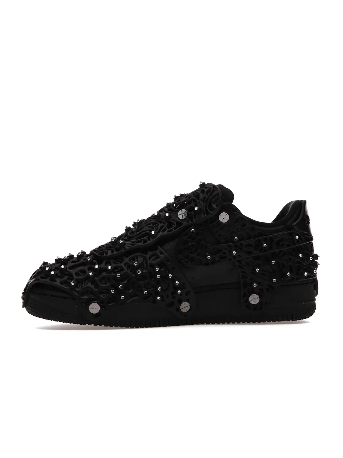 Женские кроссовки Lifestyle Nike Air Force 1 Low — изображение 3 из 4, черный/черный/черный