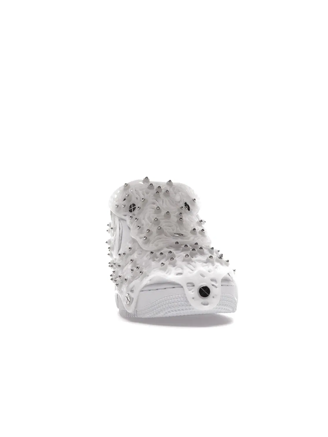 Женские кроссовки Lifestyle с кристаллами Swarovski Nike Air Force 1 Low — изображение 2 из 4, белый/белый/белый