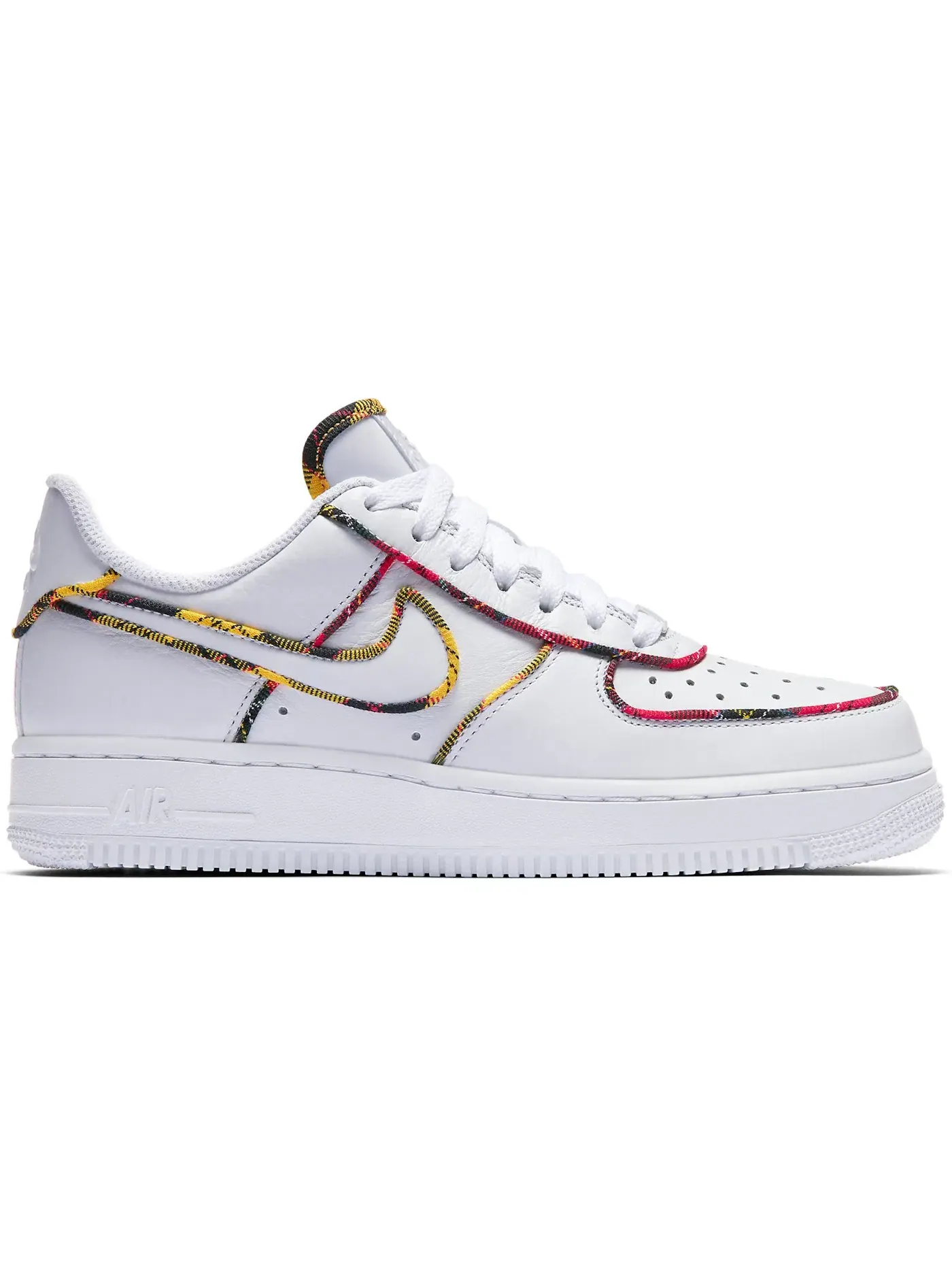 Женские кроссовки Lifestyle Nike Air Force 1 Low — изображение 1 из 1, белый/красный