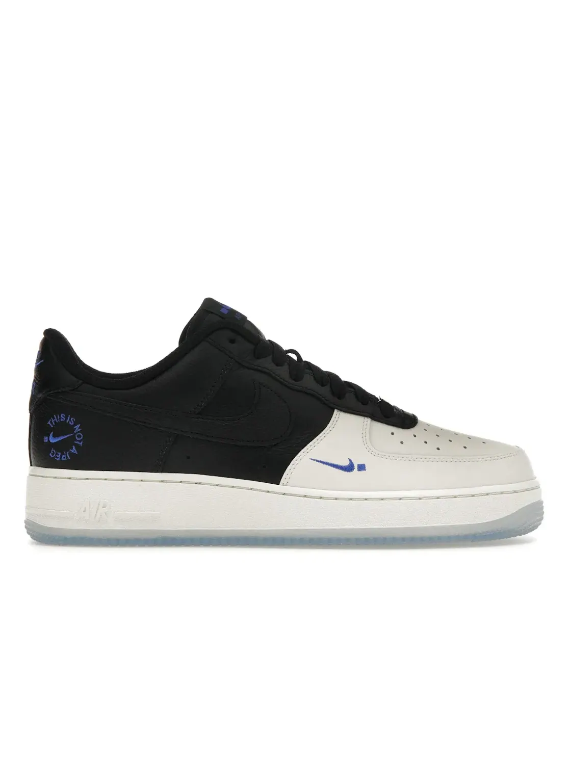 Мужские кроссовки Lifestyle с блоковой расцветкой Nike Air Force 1 Low Tinaj Nike — изображение 1 из 4, черный/черный