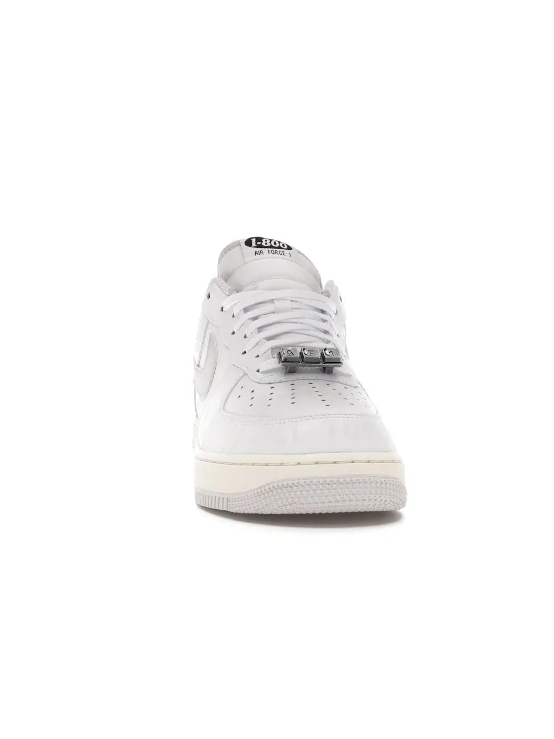 Мужские кроссовки с принтом Nike Air Force 1 Low Nike — изображение 2 из 4, белый/серый--черный