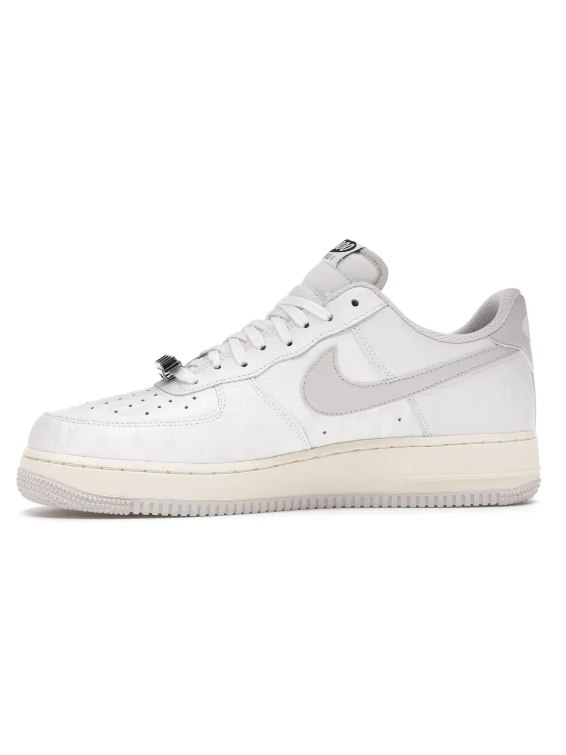 Мужские кроссовки с принтом Nike Air Force 1 Low Nike — изображение 3 из 4, белый/серый--черный