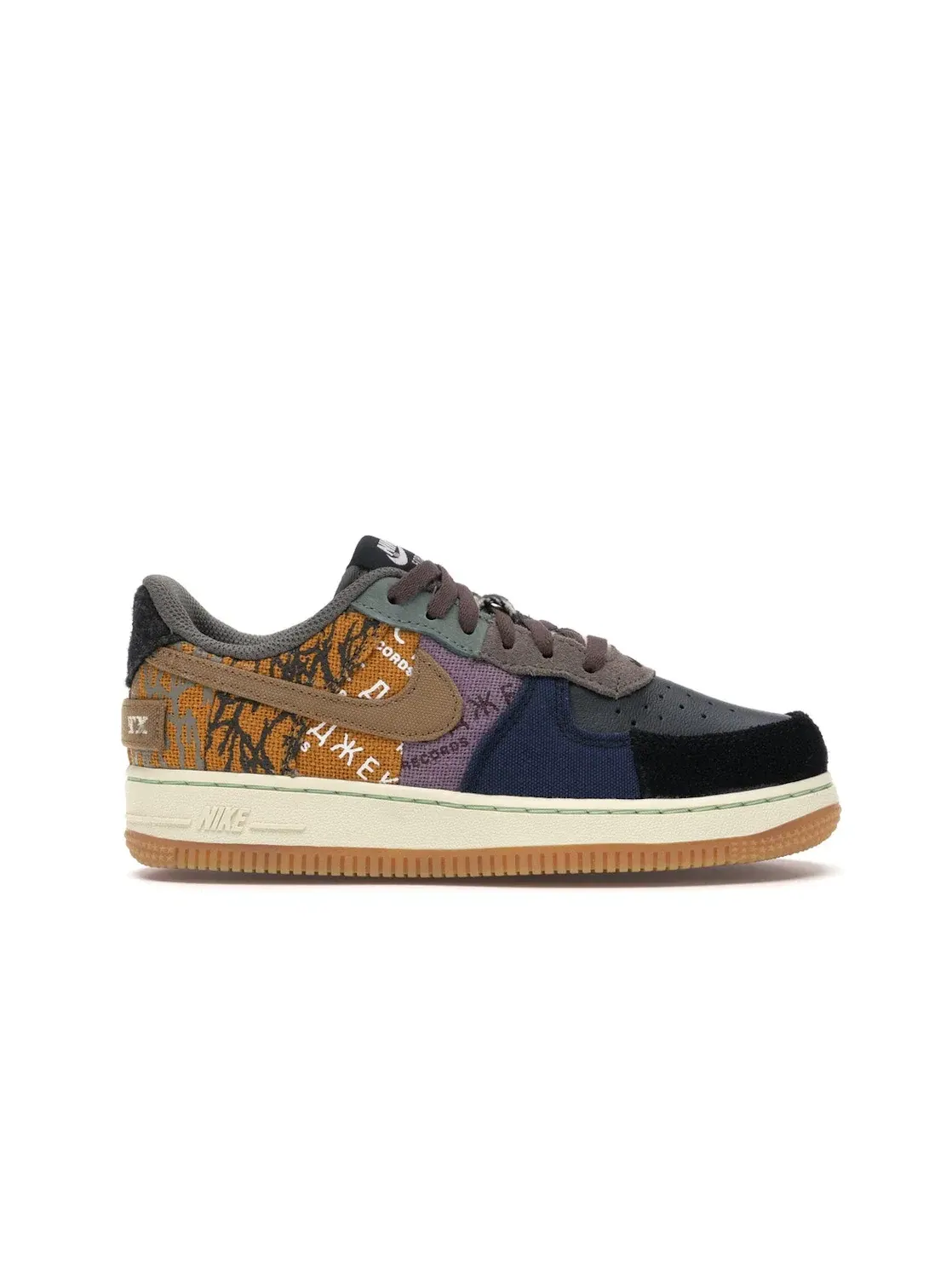 Детские кроссовки Lifestyle Nike Air Force 1 Low Travis Scott Cactus Jack (PS) — изображение 1 из 4, мульти