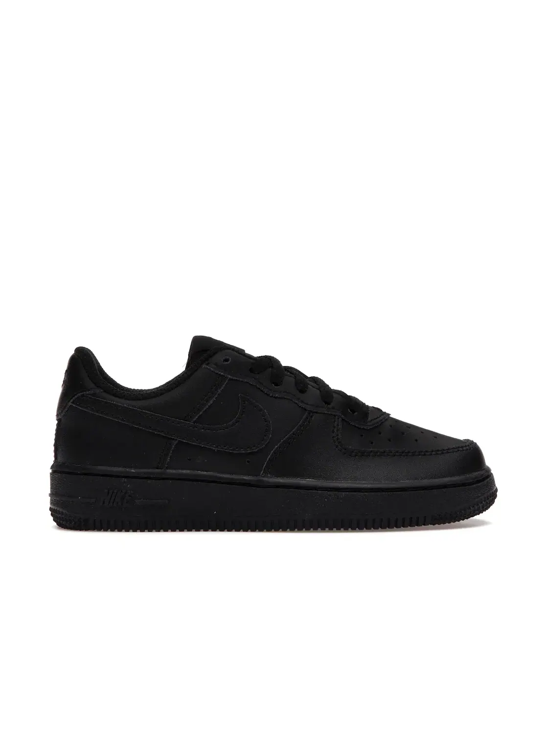 Детские кроссовки Nike Air Force 1 Low Triple Black 2017 PS — изображение 1 из 4, черный/черный-черный