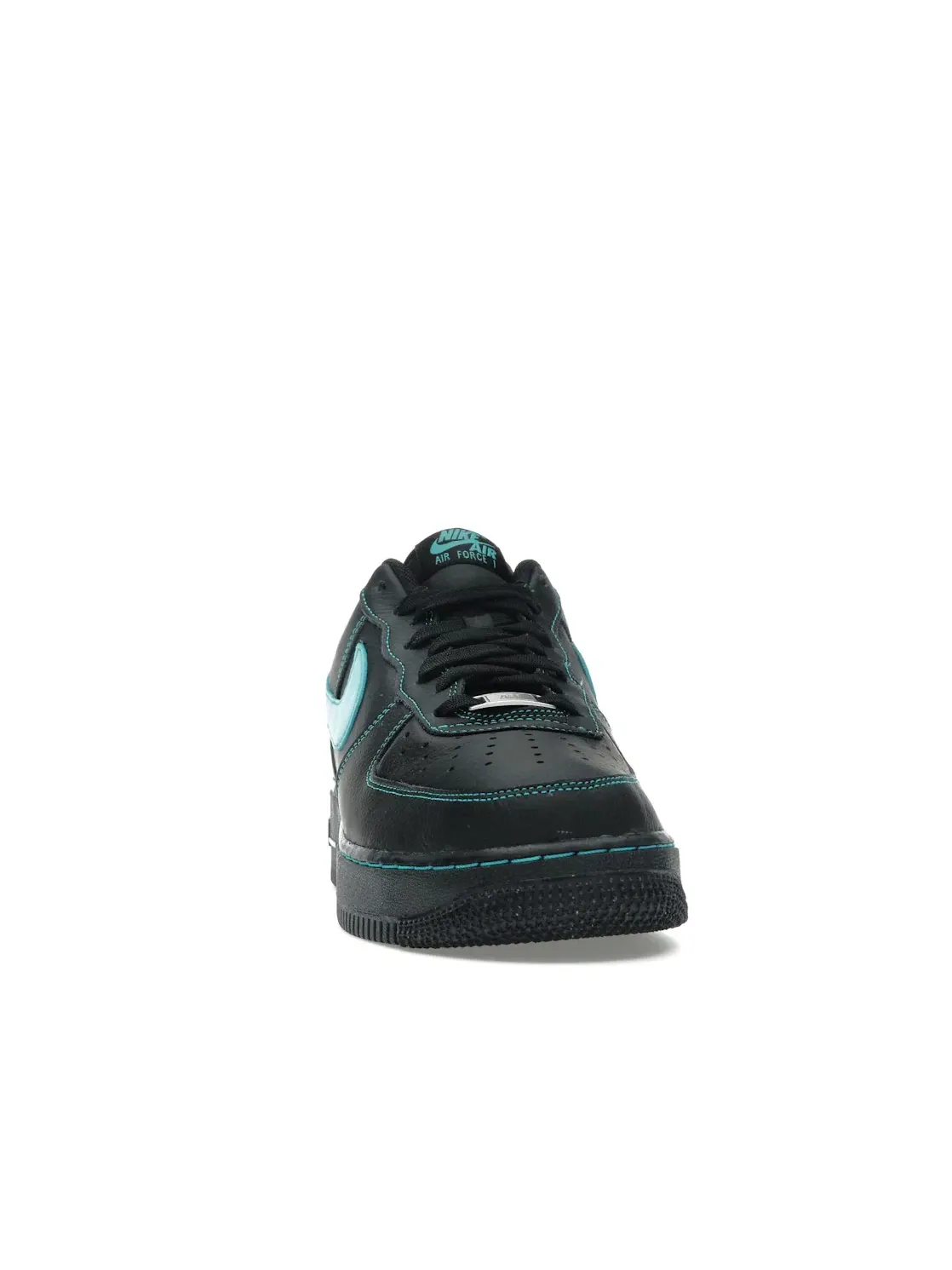 Мужские кроссовки с кожаным верхом Nike Air Force 1 Low — изображение 2 из 4, черный