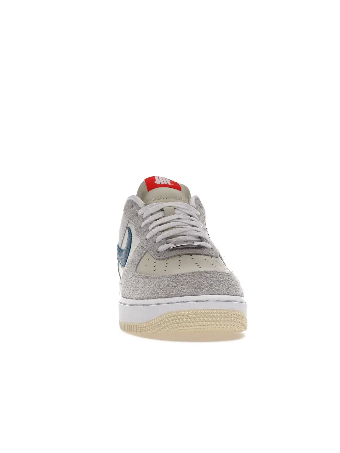 Мужские кроссовки Lifestyle Nike Air Force 1 Low SP Undefeated 5 On It — изображение 2 из 4, серый/синий