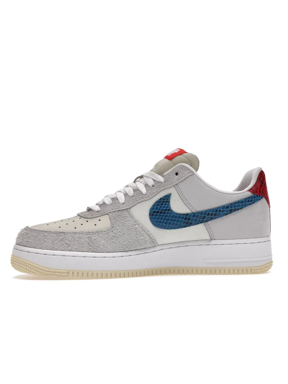 Мужские кроссовки Lifestyle Nike Air Force 1 Low SP Undefeated 5 On It — изображение 3 из 4, серый/синий
