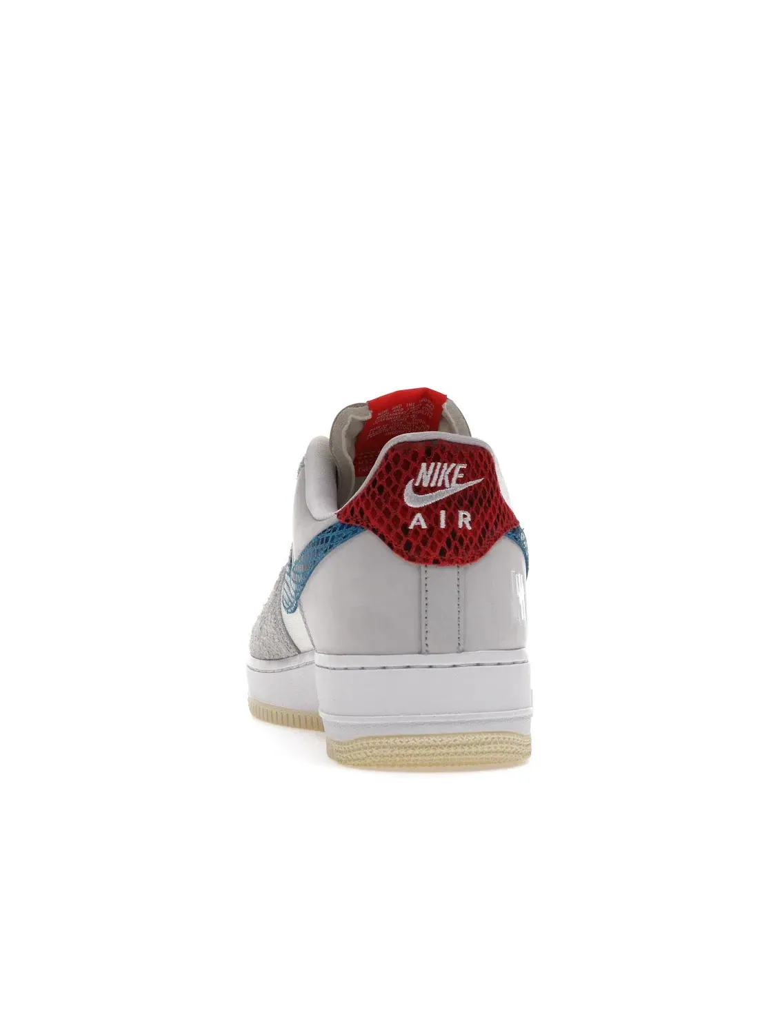 Мужские кроссовки Lifestyle Nike Air Force 1 Low SP Undefeated 5 On It — изображение 4 из 4, серый/синий