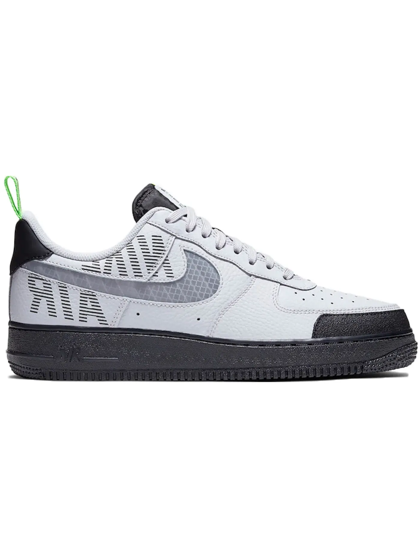 Мужские кроссовки Lifestyle Nike Air Force 1 Low — изображение 1 из 1, серый/-черный-зеленый