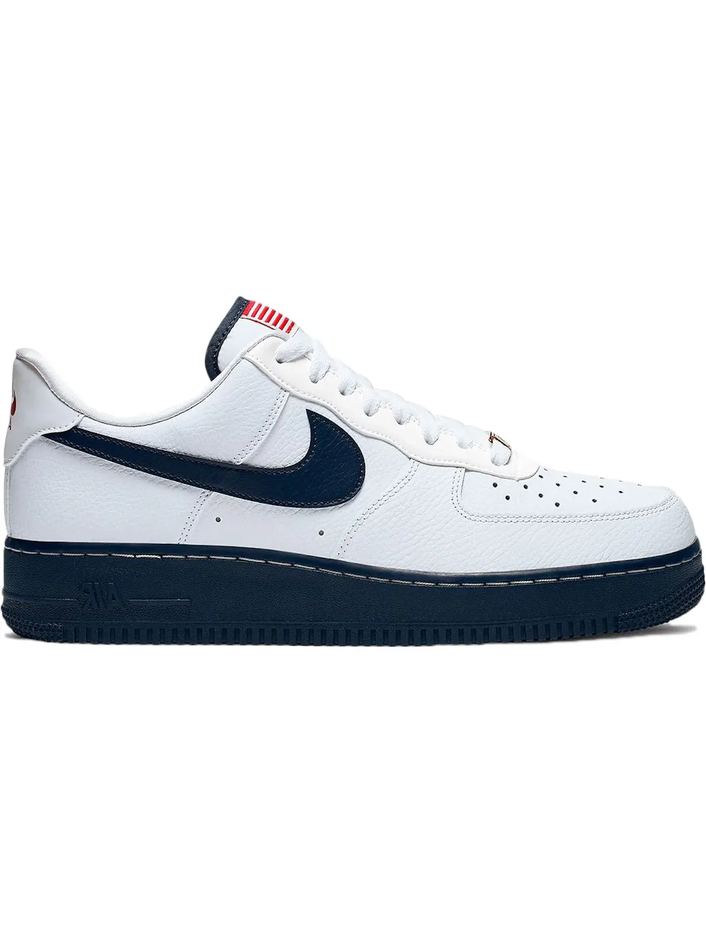 Мужские кроссовки Lifestyle с текстурным верхом Nike Air Force 1 Low USA Nike — изображение 1 из 1