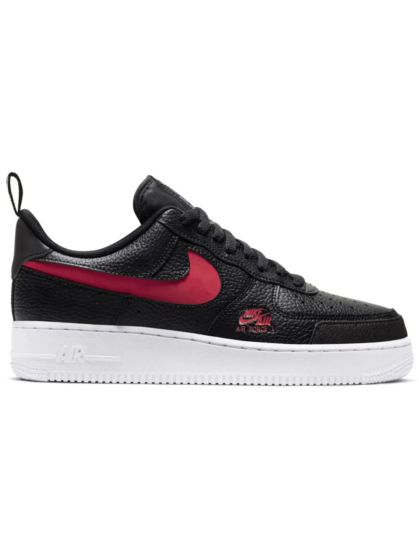 Мужские кроссовки повседневные Nike Air Force 1 Low Utility — изображение 1 из 1, черный/красный