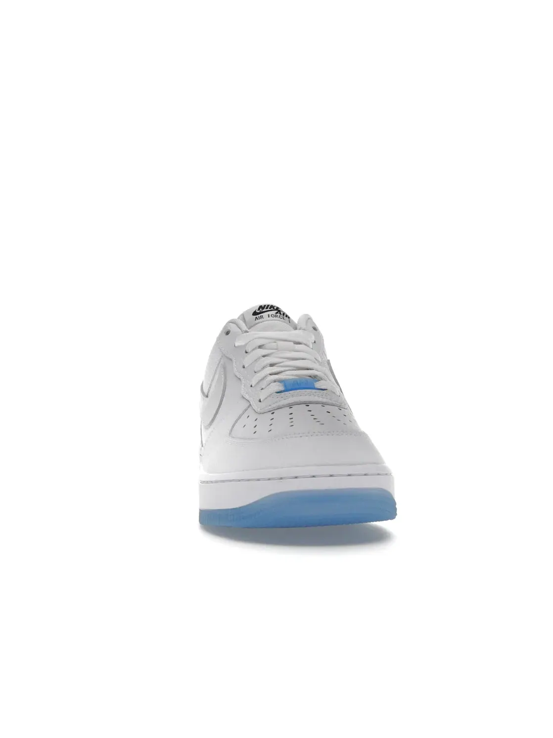 Женские кроссовки с UV-реактивным дизайном Nike Air Force 1 Low — изображение 2 из 4, белый/белый-белый-синий