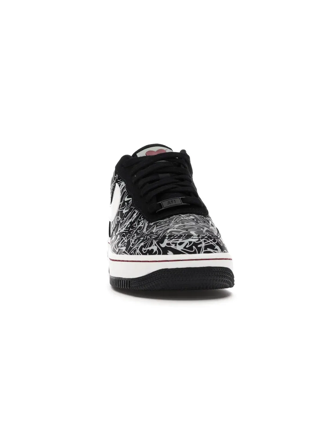 Женские кроссовки Nike Air Force 1 Low — изображение 2 из 4, черный/белый