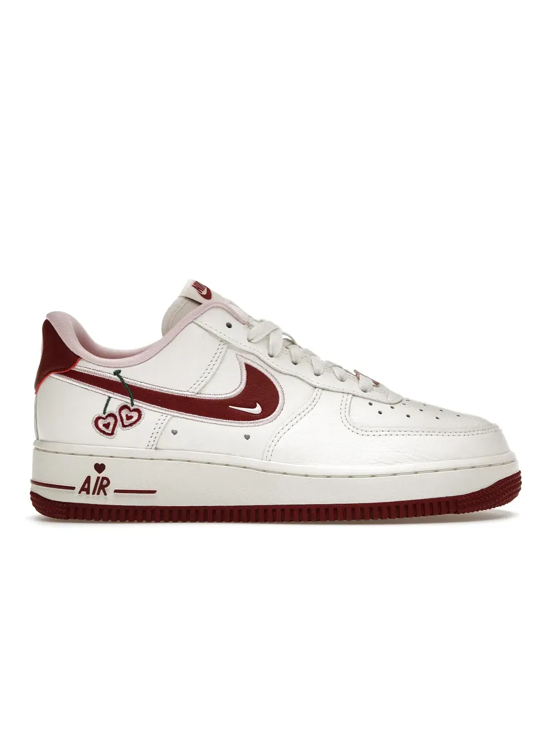 Женские кроссовки с принтом Nike Air Force 1 Low Valentine's Day (2023) Nike — изображение 1 из 4, белый/красный/розовый