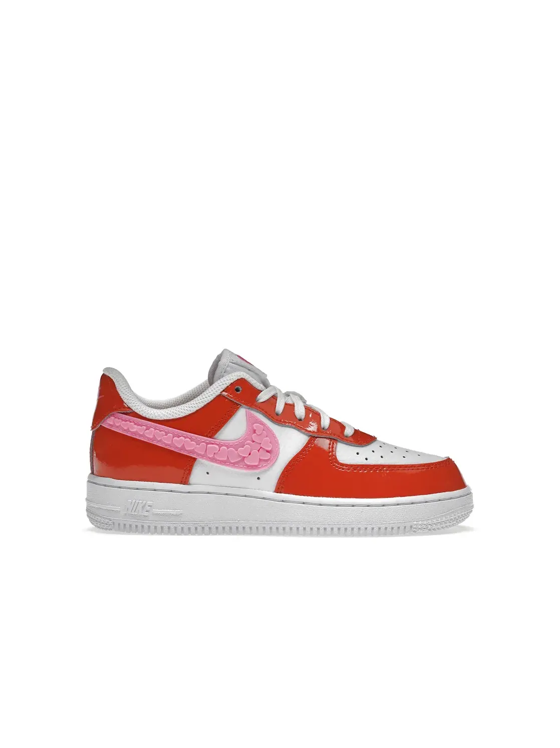Детские кроссовки с принтом Nike Air Force 1 Low Nike — изображение 1 из 4, красный/белый