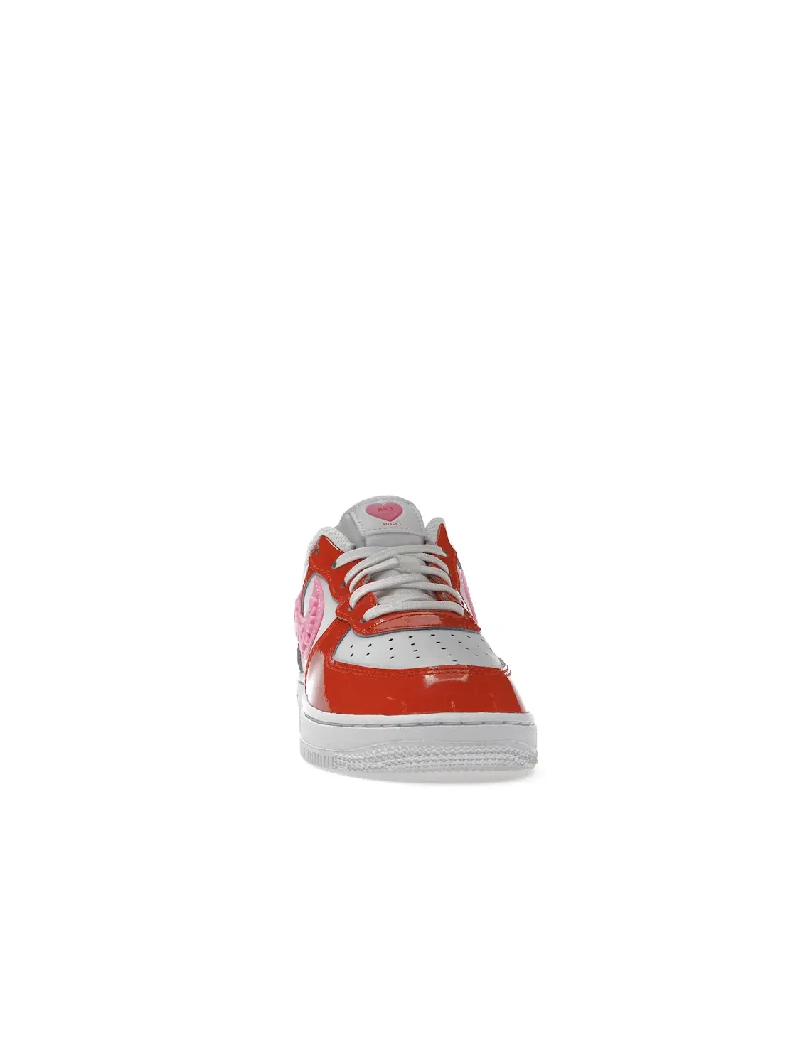 Детские кроссовки с принтом Nike Air Force 1 Low Nike — изображение 2 из 4, красный/белый