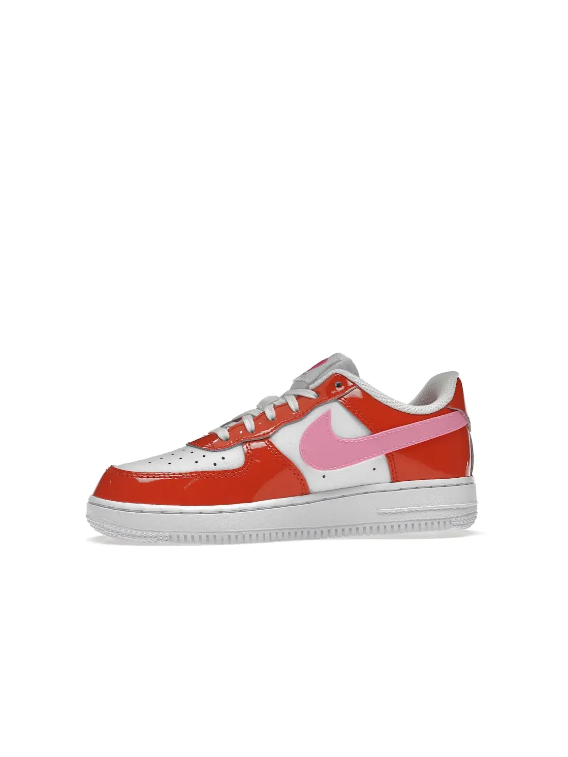 Детские кроссовки с принтом Nike Air Force 1 Low Nike — изображение 3 из 4, красный/белый