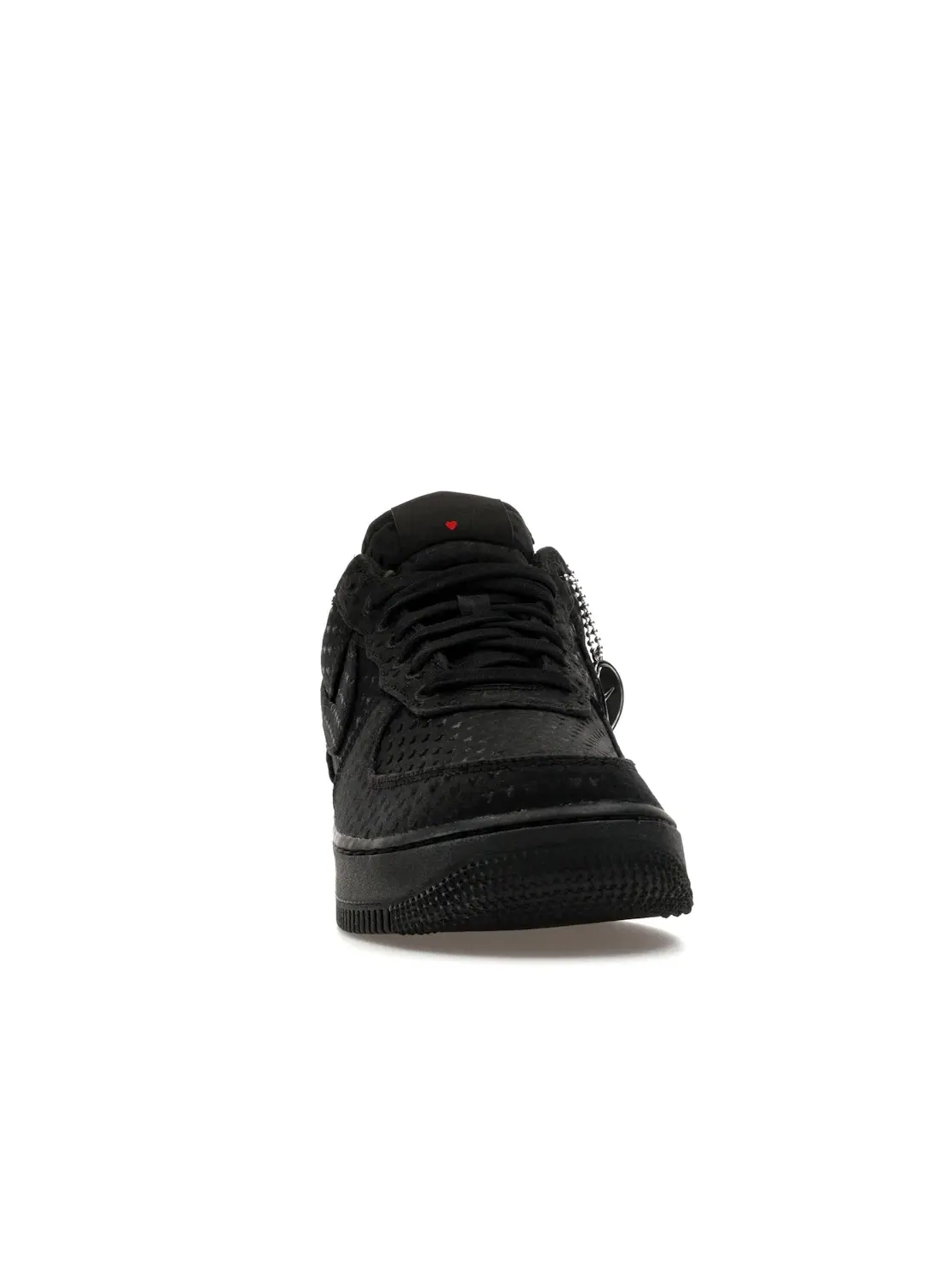 Мужские кроссовки Lifestyle Nike Air Force 1 Low — изображение 2 из 4, черный/черный/красный