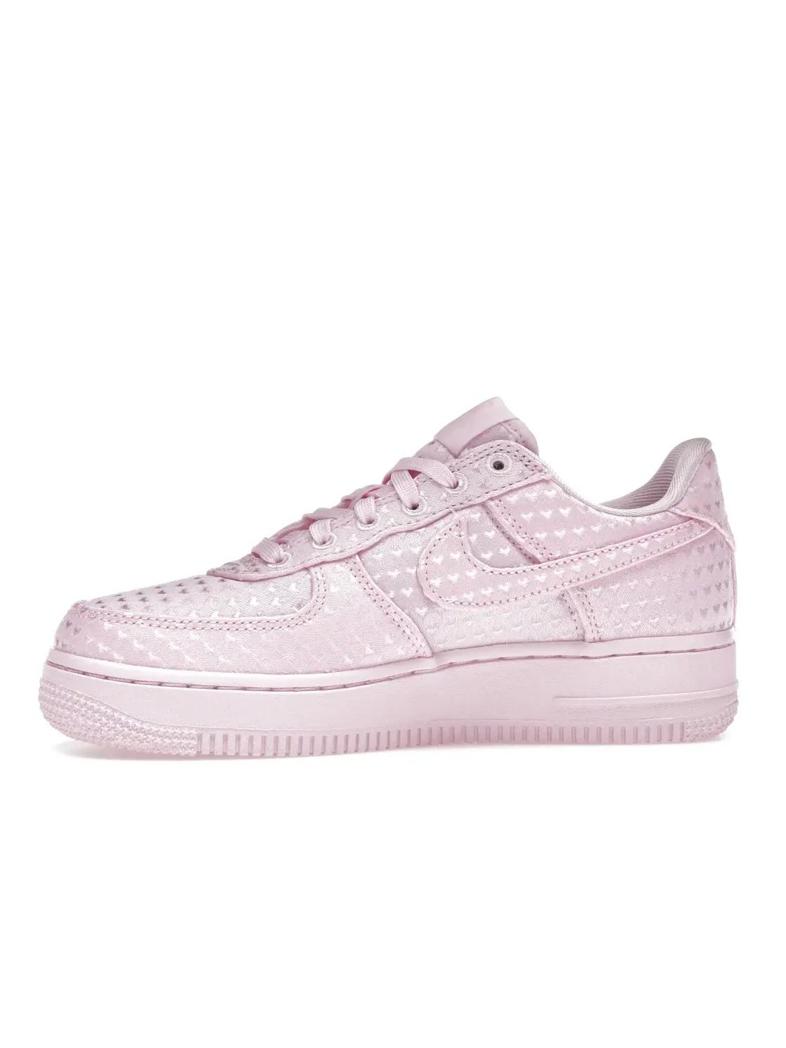 Женские кроссовки lifestyle с монокромным дизайном Nike Air Force 1 Low — изображение 3 из 4, розовый/розовый/черный