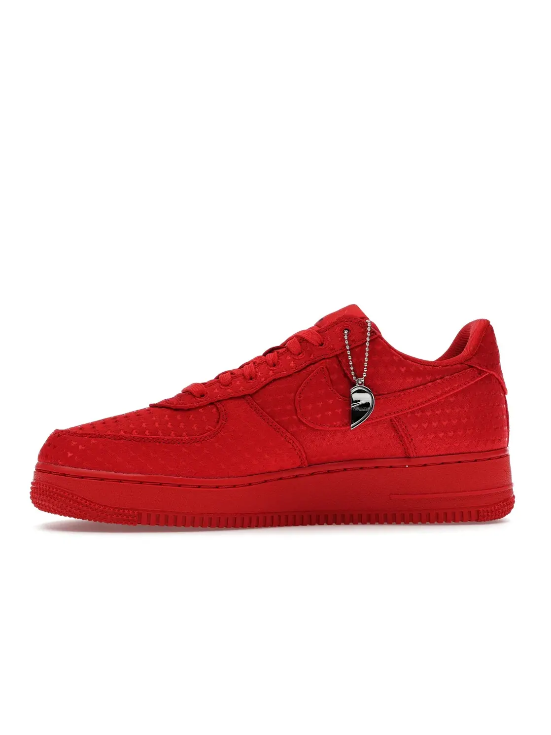 Мужские кроссовки с верхом из кожи Nike Air Force 1 Low — изображение 3 из 4, красный/красный/черный