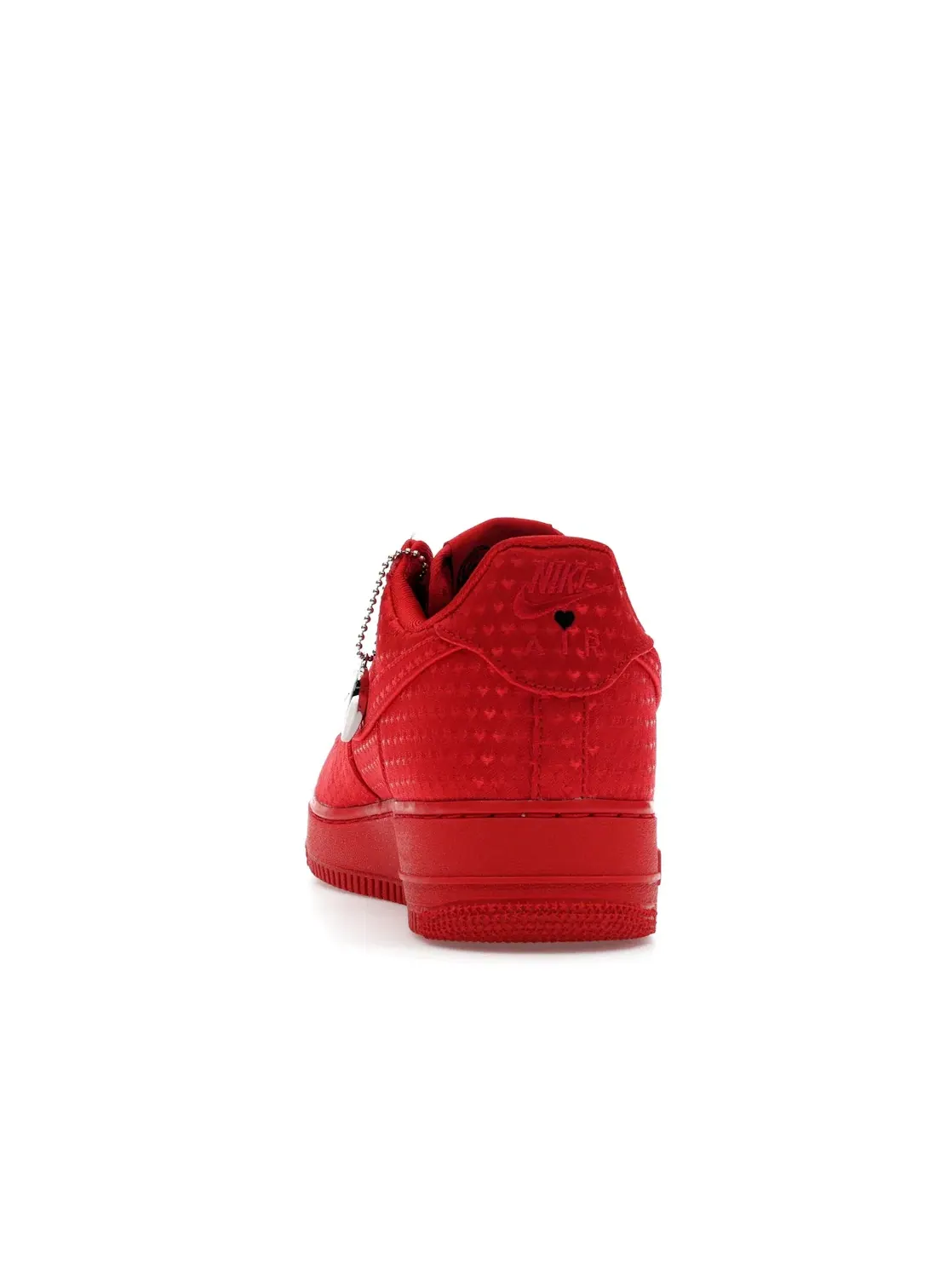 Мужские кроссовки с верхом из кожи Nike Air Force 1 Low — изображение 4 из 4, красный/красный/черный