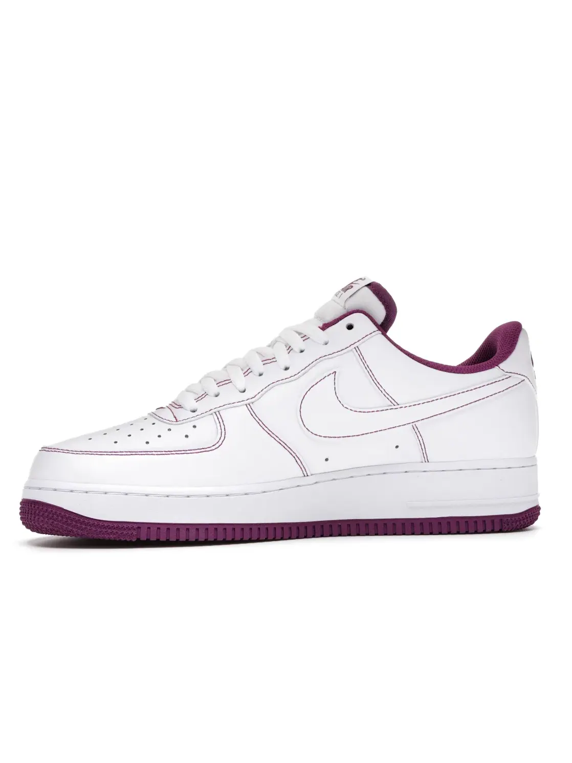 Мужские кроссовки Lifestyle с контрастной строчкой Nike Air Force 1 Low — изображение 3 из 4, белый/белый