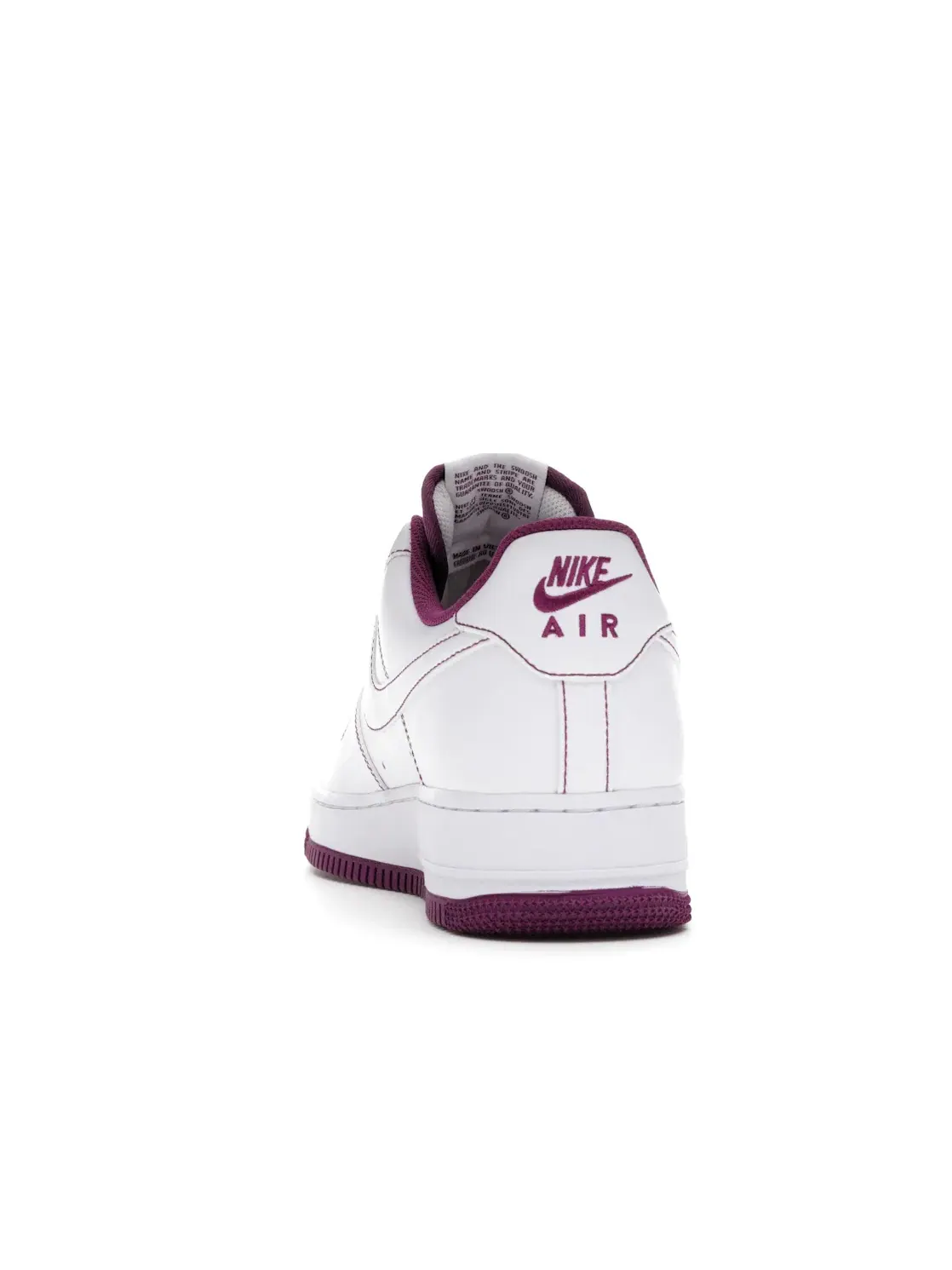 Мужские кроссовки Lifestyle с контрастной строчкой Nike Air Force 1 Low — изображение 4 из 4, белый/белый
