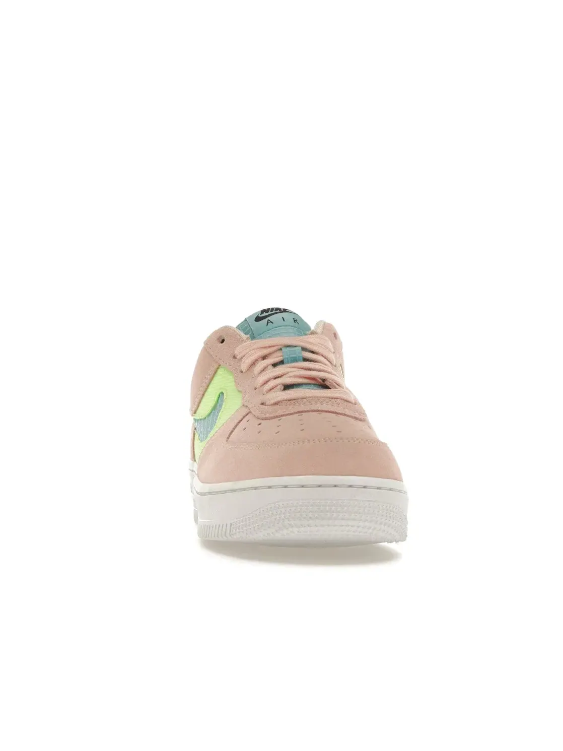 Женские кроссовки Lifestyle Nike Air Force 1 Low — изображение 2 из 4, зеленый-черный-голубой