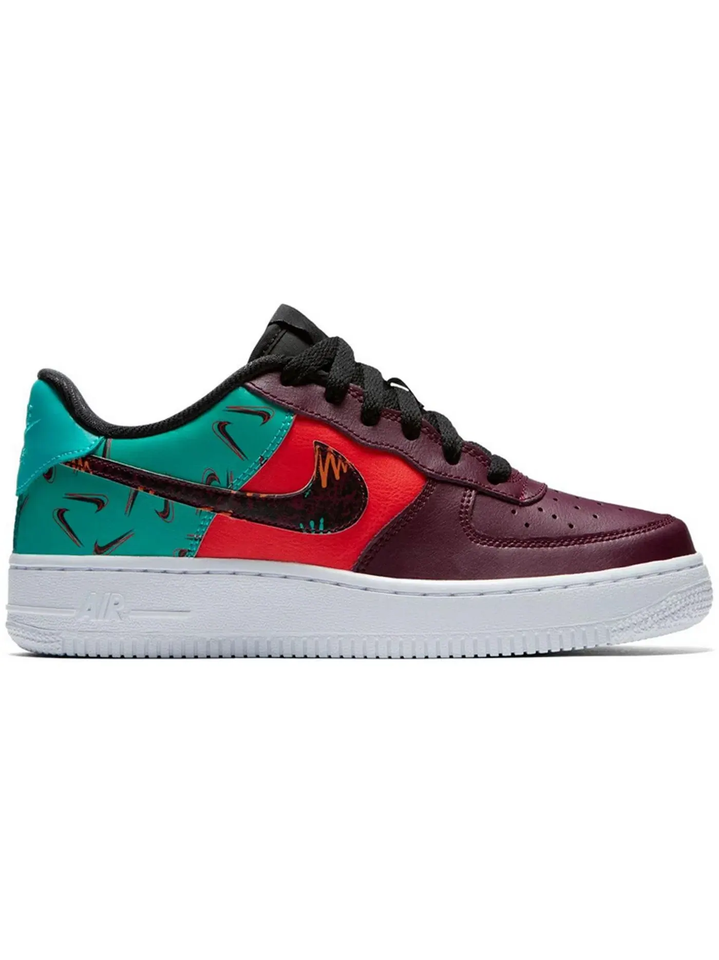 Детские кроссовки Lifestyle Nike Air Force 1 Low — изображение 1 из 1, оранжевый-черный