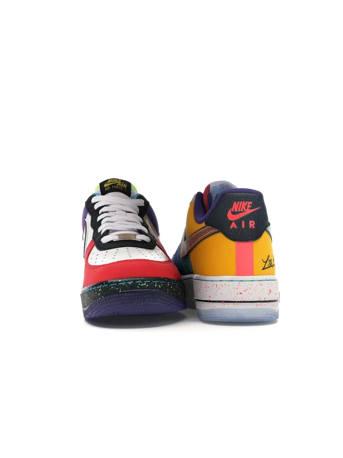 Мужские кроссовки Lifestyle с принтом Nike Air Force 1 Low What The LA Nike — изображение 4 из 4, белый/черный