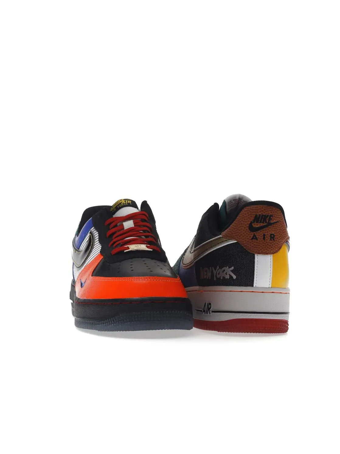 Мужские кроссовки с принтом Nike Air Force 1 Low Nike — изображение 2 из 4, белый/черный