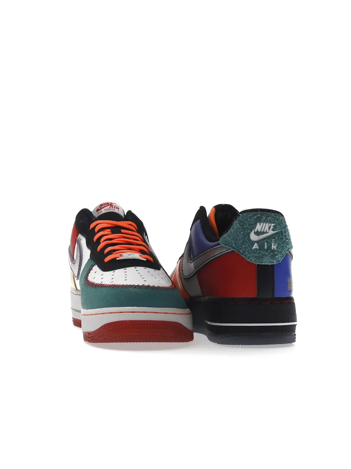 Мужские кроссовки с принтом Nike Air Force 1 Low Nike — изображение 4 из 4, белый/черный