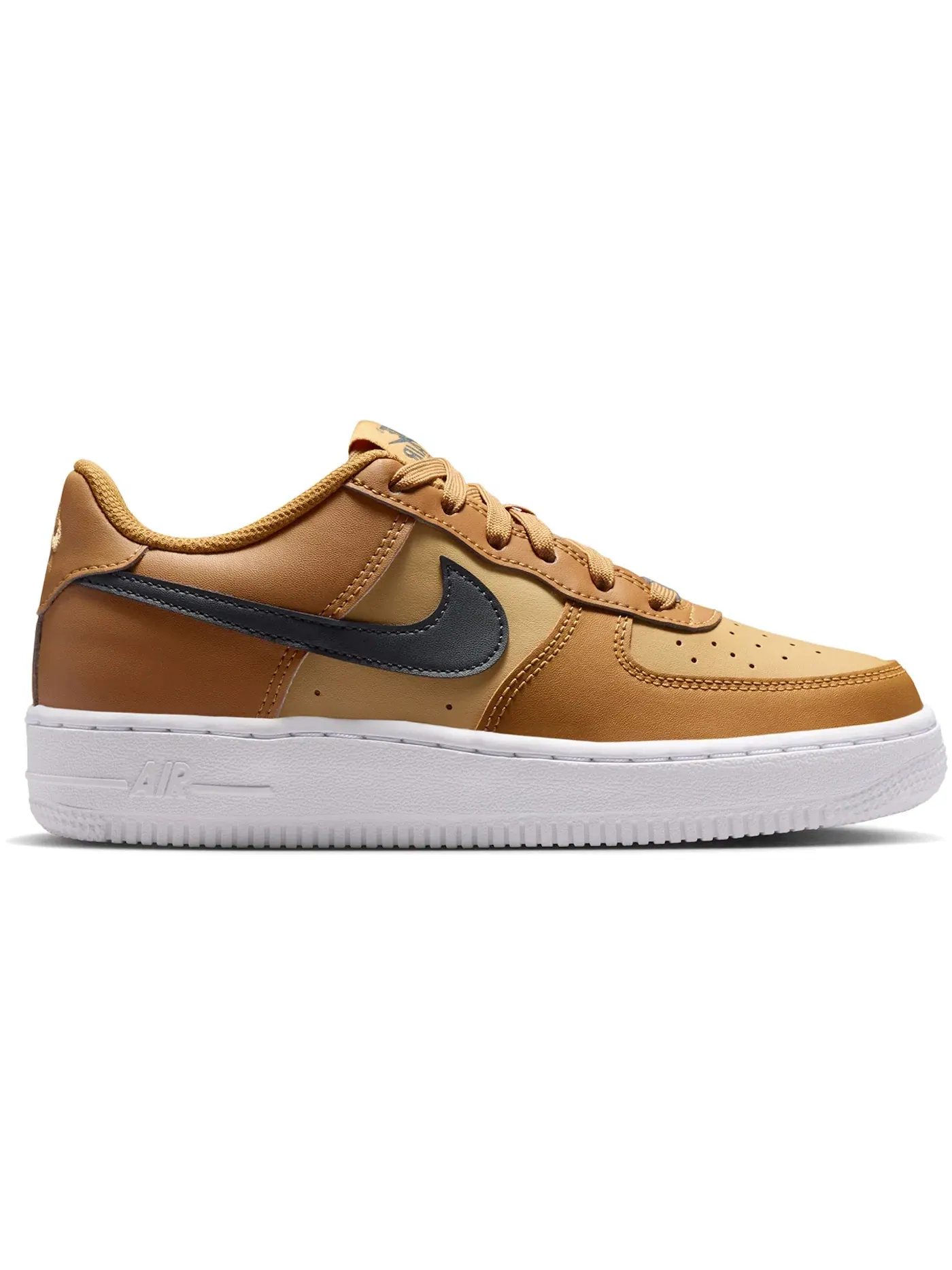 Детские кроссовки Lifestyle Nike Air Force 1 Low — изображение 1 из 1, золотистый/белый