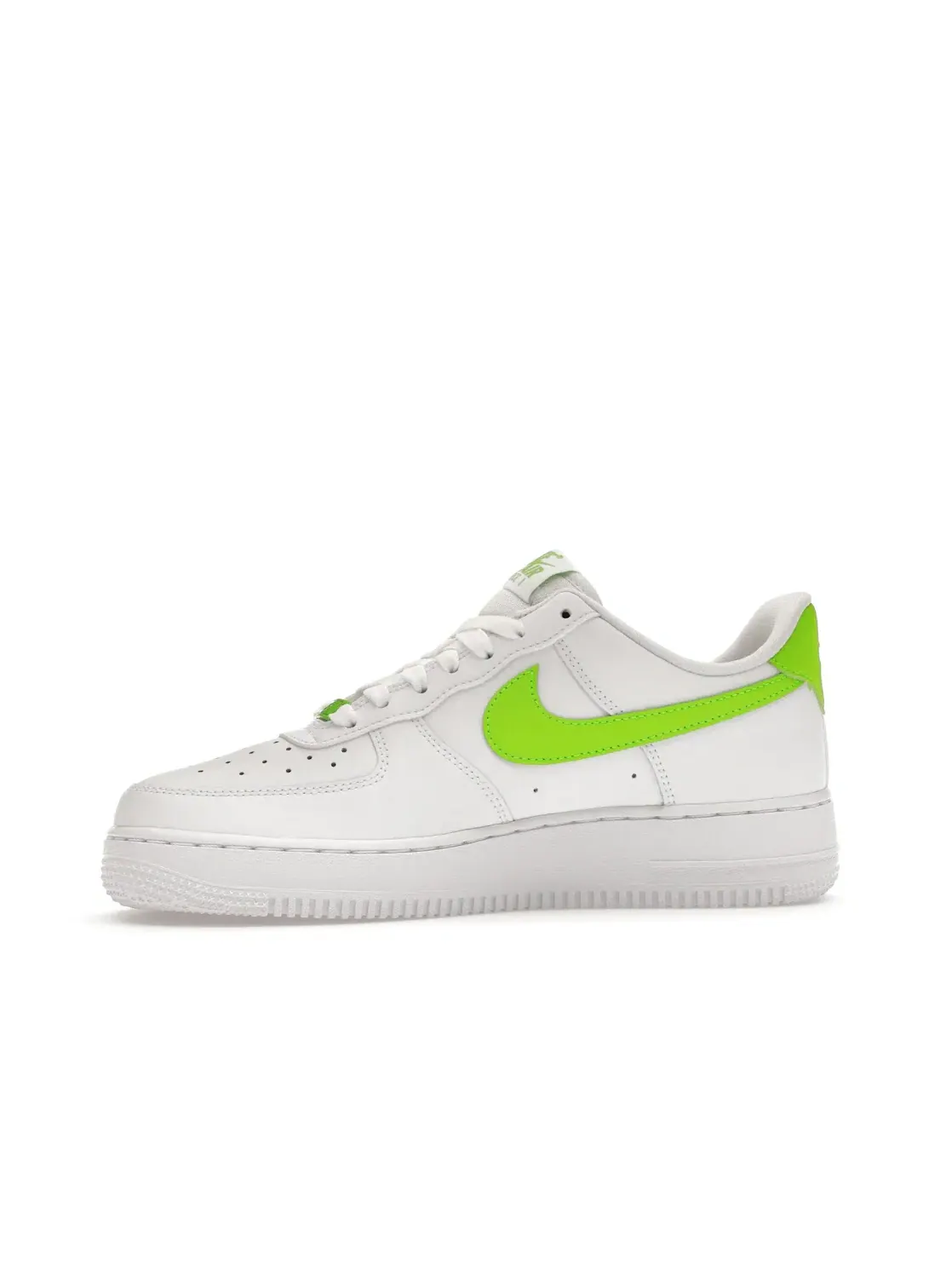 Женские кроссовки Nike Air Force 1 Low — изображение 3 из 4, белый/зеленый