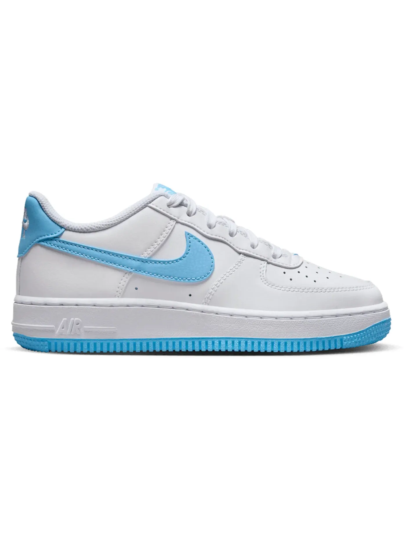 Детские кроссовки Lifestyle Nike Air Force 1 Low — изображение 1 из 1, белый/белый/синий