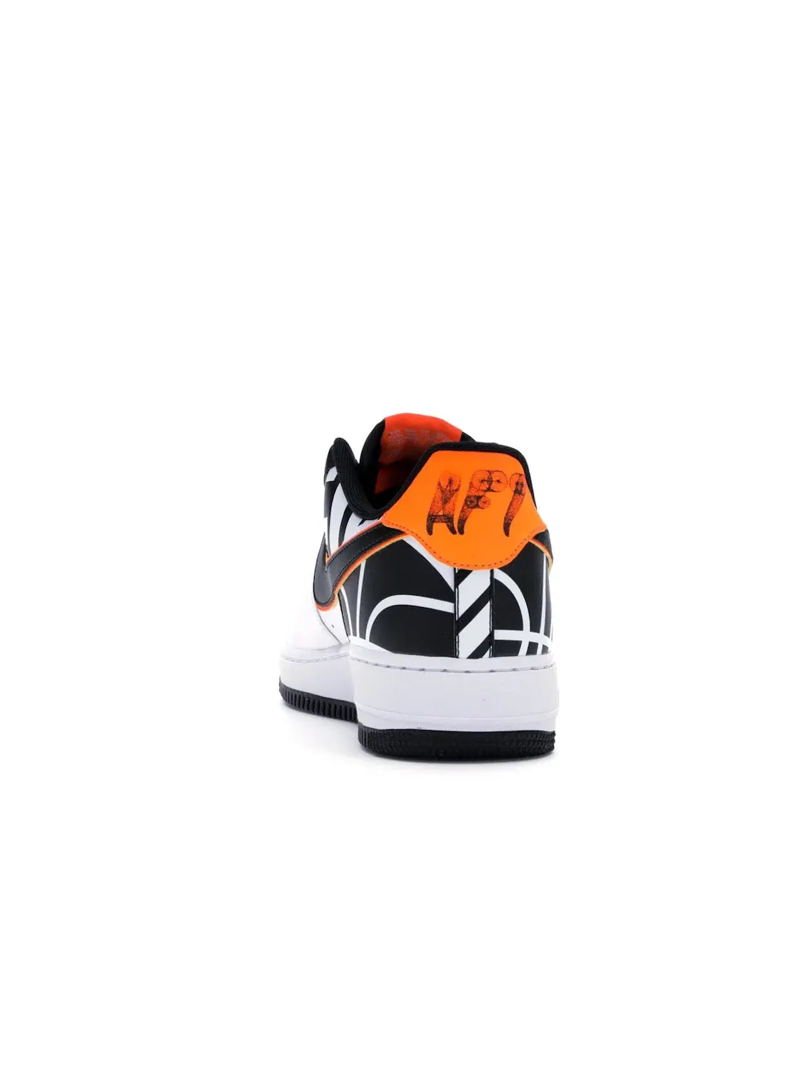 Мужские кроссовки Lifestyle с перфорацией Nike Air Force 1 Low — изображение 4 из 4, белый/черный