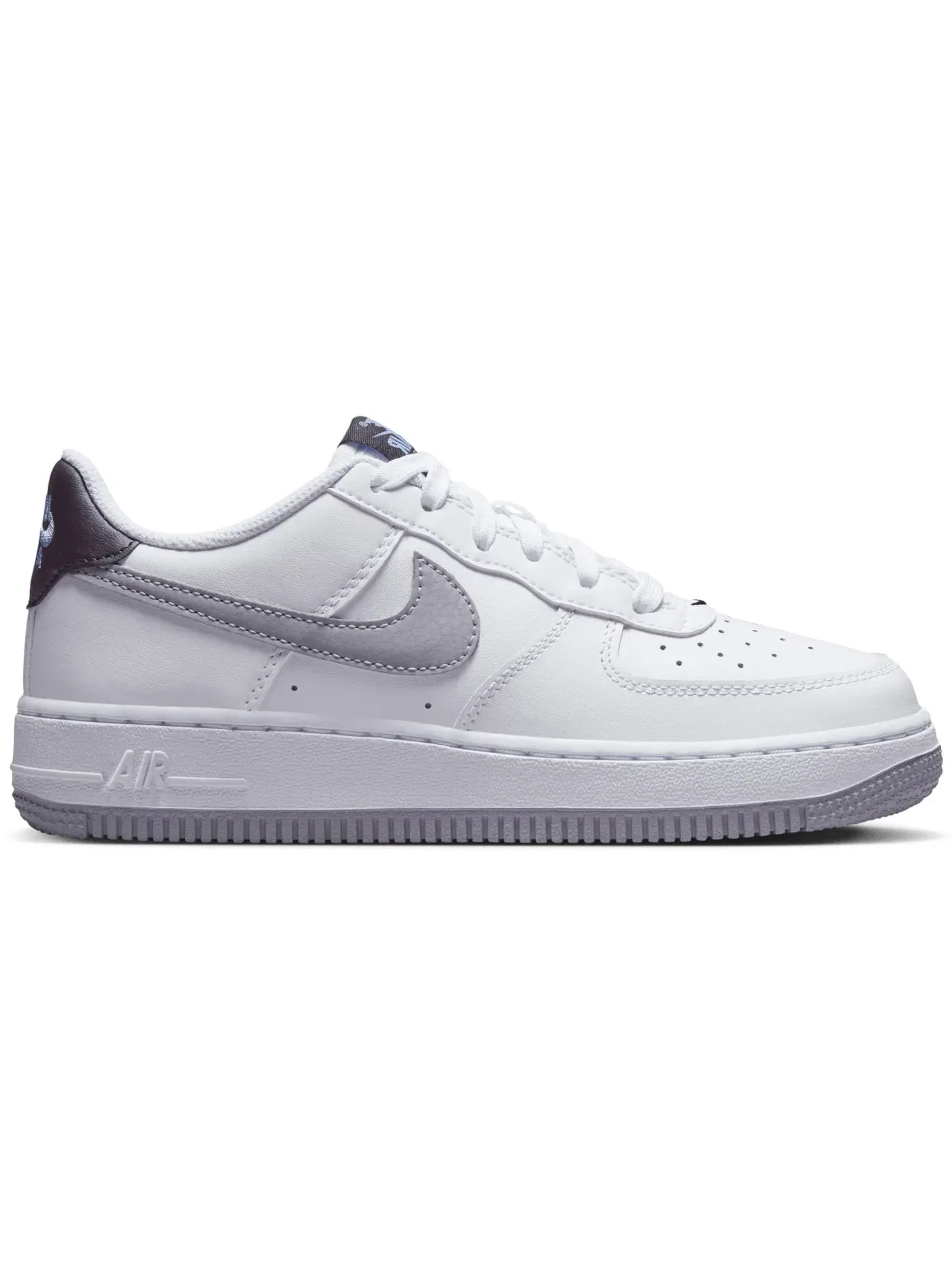 Детские кроссовки Lifestyle Nike Air Force 1 Low — изображение 1 из 1, белый/бордовый//серый