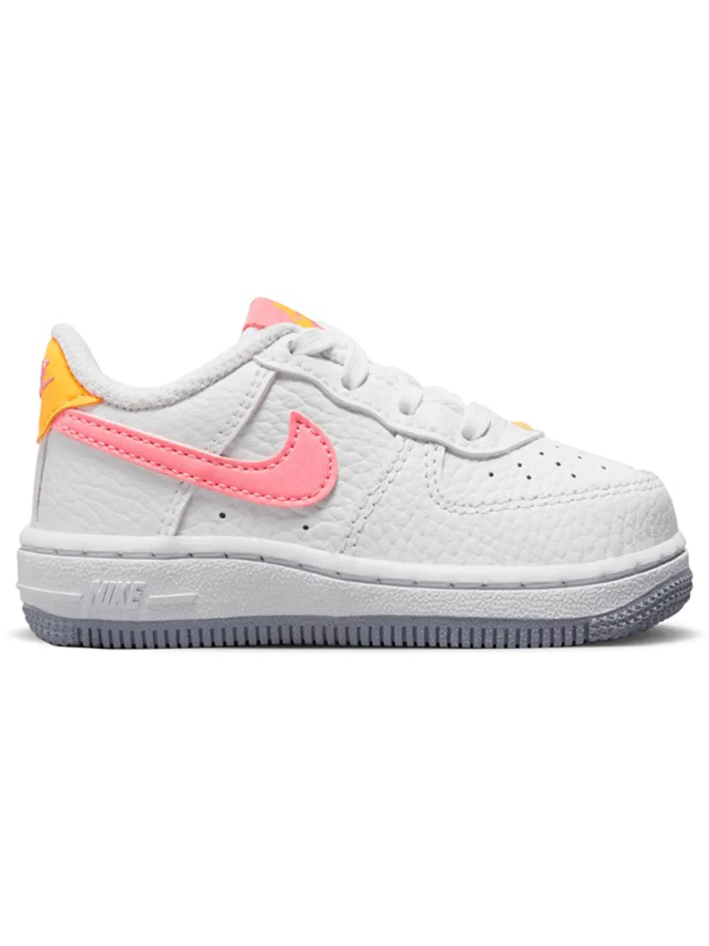 Детские кроссовки Lifestyle Nike Air Force 1 Low — изображение 1 из 1, белый/розовый