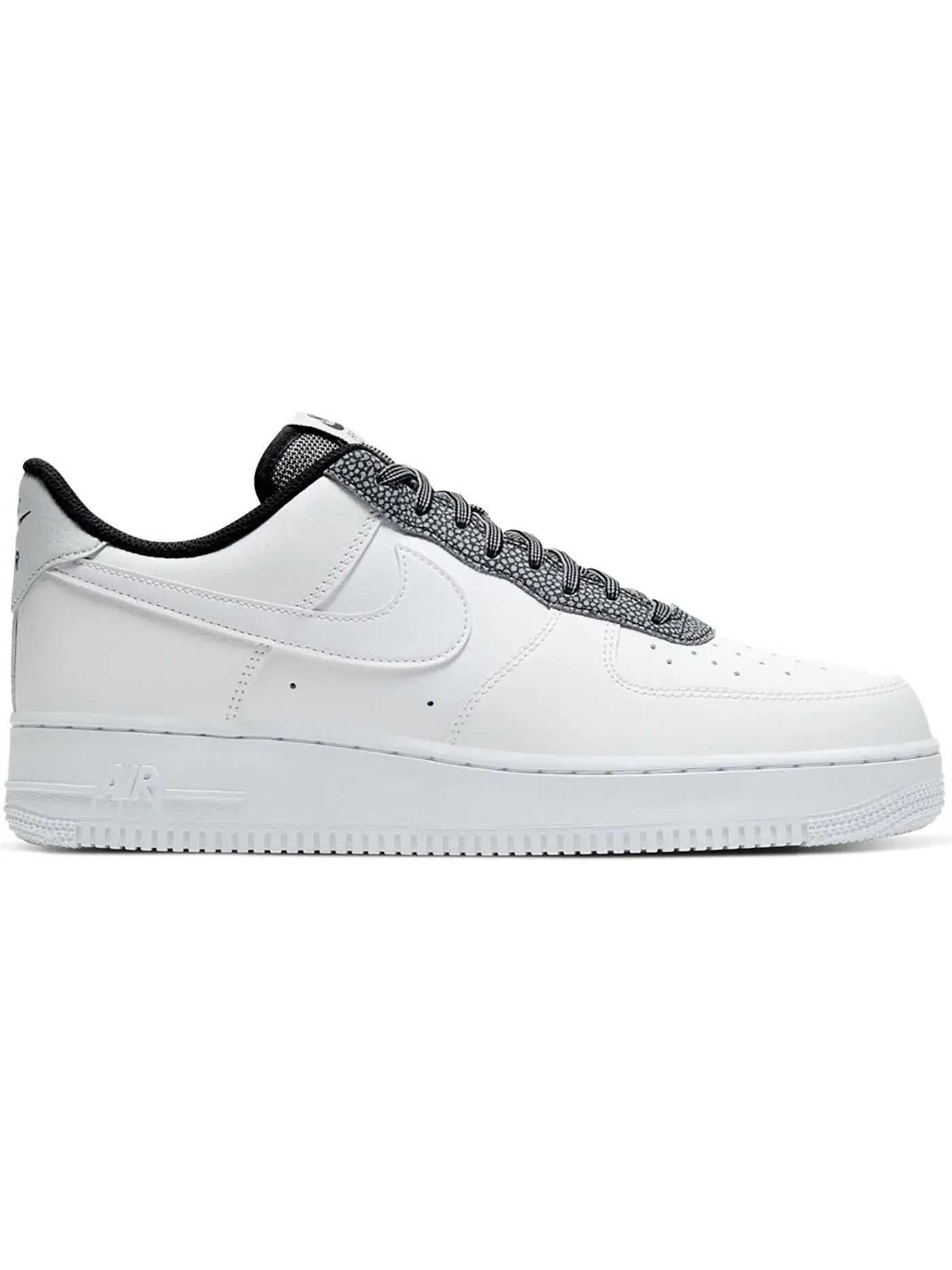 Мужские кроссовки с гладкой кожи Nike Air Force 1 Low — изображение 1 из 1, черный/-серый-черный