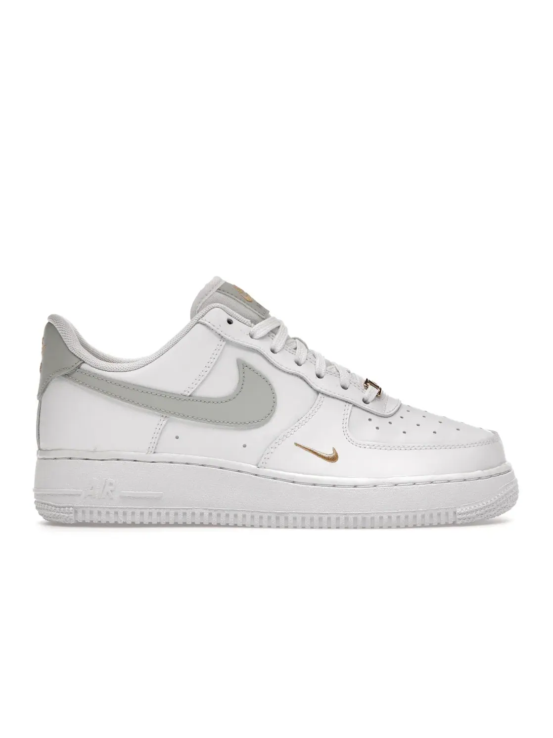 Женские кроссовки Nike Air Force 1 Low — изображение 1 из 4, белый/серый-золотистый