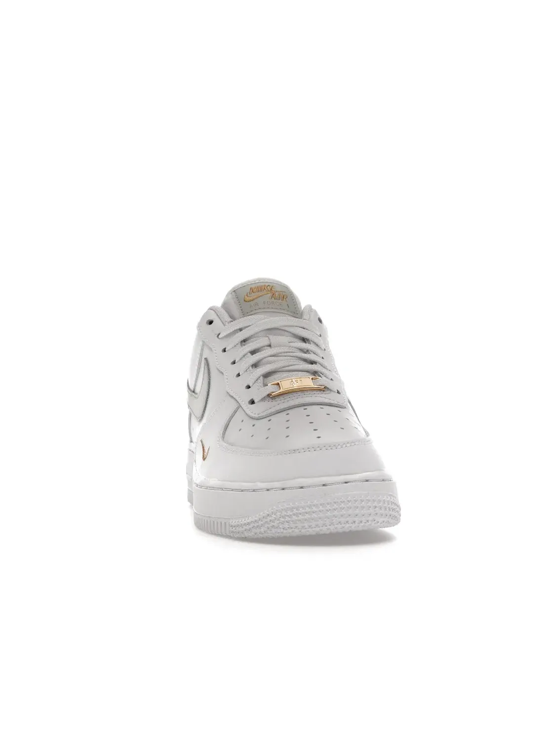 Женские кроссовки Nike Air Force 1 Low — изображение 2 из 4, белый/серый-золотистый