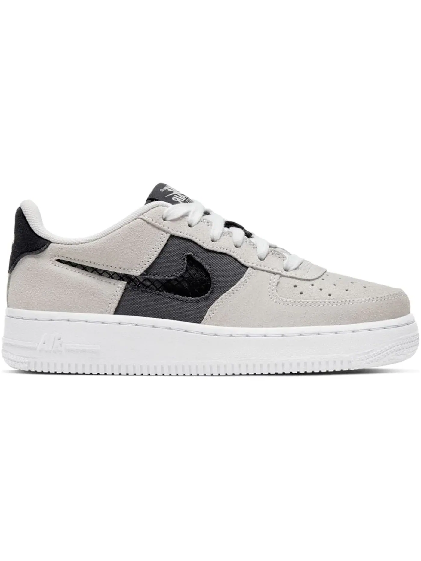 Детские кроссовки Lifestyle Nike Air Force 1 Low — изображение 1 из 1, белый/серый/черный