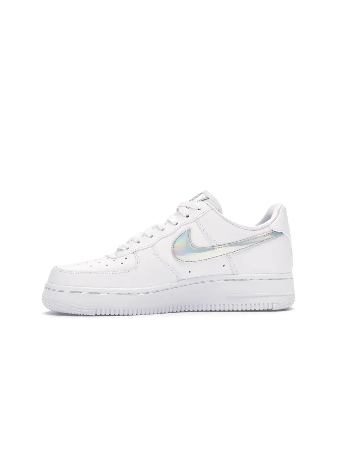 Женские кроссовки с переливающимся элементом Nike Air Force 1 Low — изображение 3 из 4, белый/белый-белый