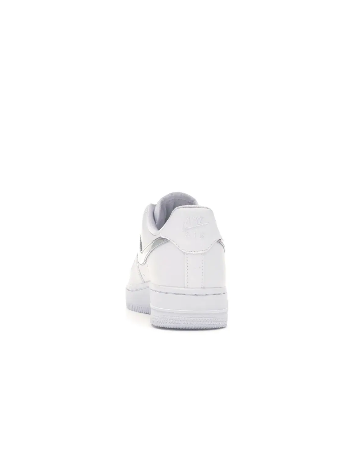 Женские кроссовки с переливающимся элементом Nike Air Force 1 Low — изображение 4 из 4, белый/белый-белый